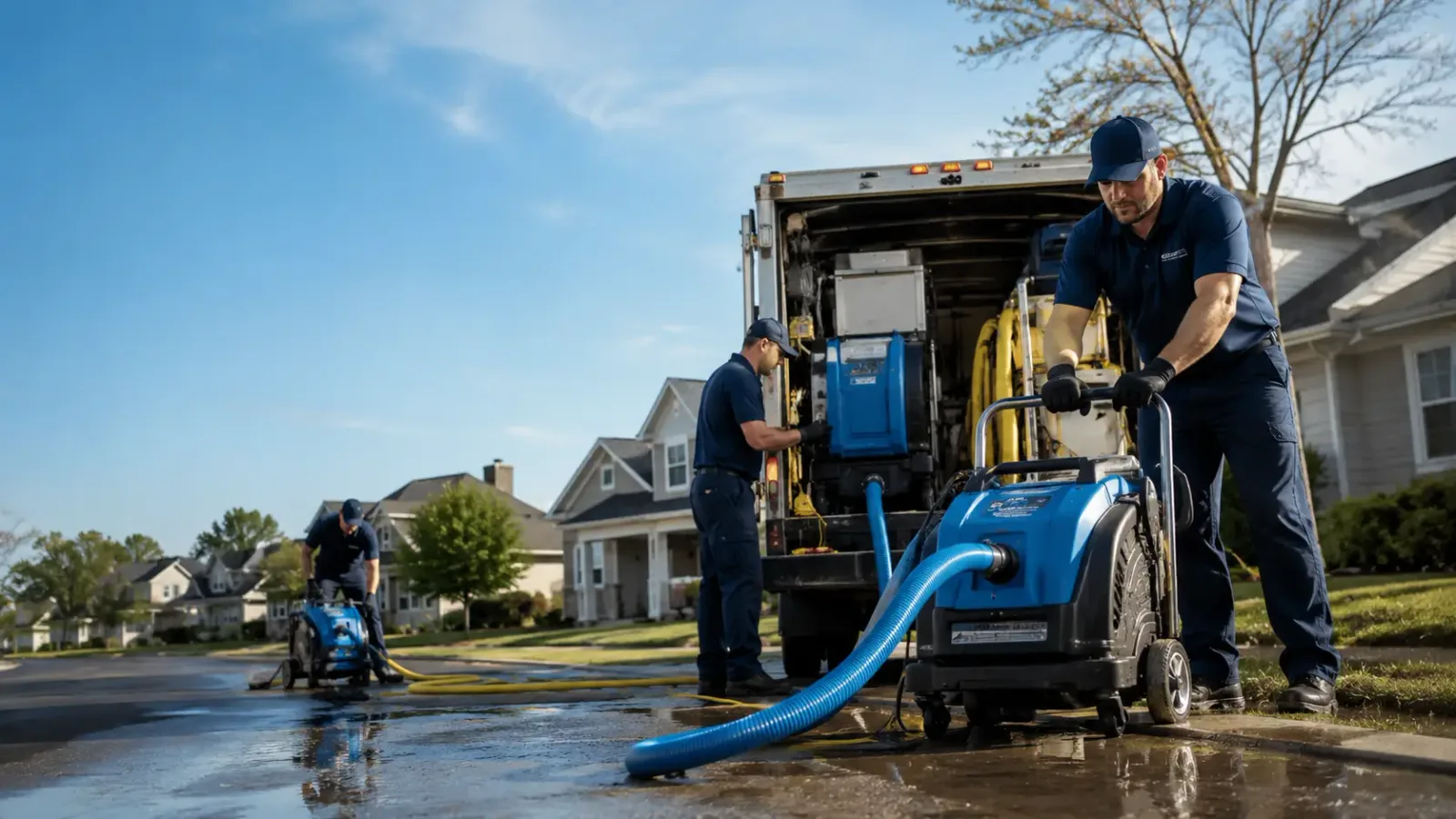 Flood Damage Cleanup in Luke, MD